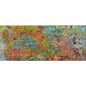 Triptychon: Landkarte der Seele, Teil 2, 20 x 50 cm