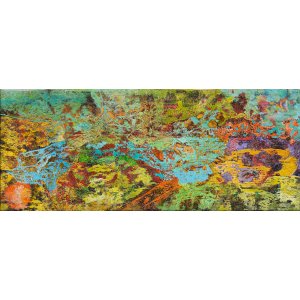 Triptychon: Landkarte der Seele, Teil 3, 20 x 50 cm
