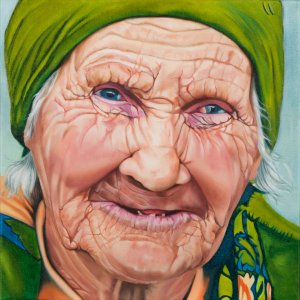 Pauline, 40 x 40 cm