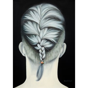 Rosa, 70 x 50 cm