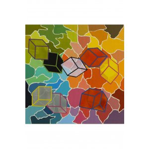 Ansichtssache 2, 30 x 30 cm