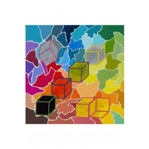 Ansichtssache 4, 30 x 30 cm