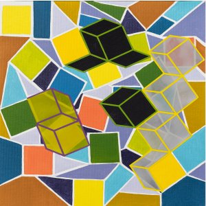 Ansichtssache 6, 30 x 30 cm