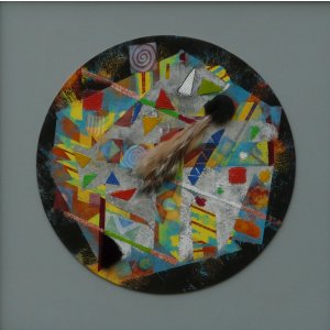 Haariger Kometenschweif, rund, d = 40 cm