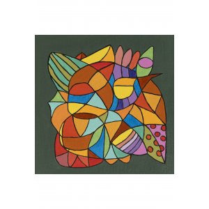 Gerahmtes Glück 10, 20 x 20 cm